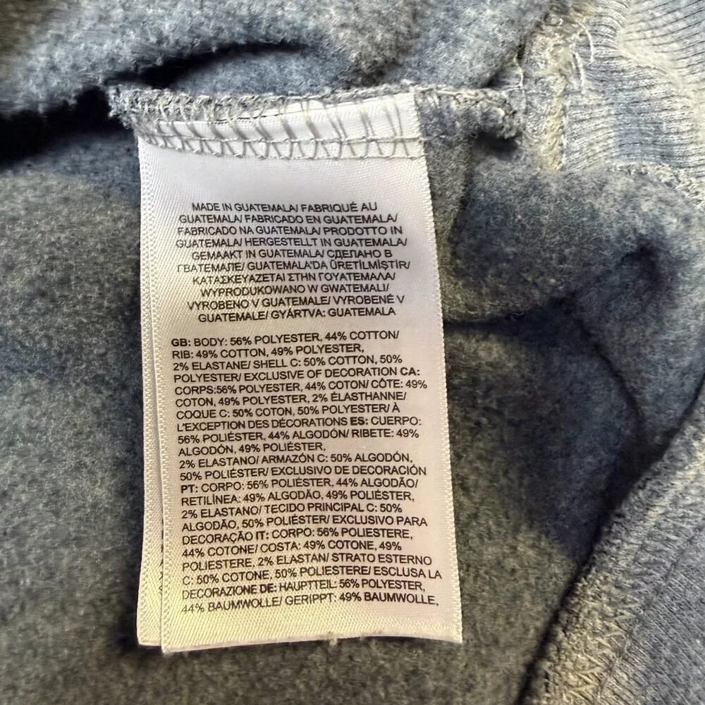 The North Face Box‎ Logo Hoodie Men’s M Heather Gray EUC